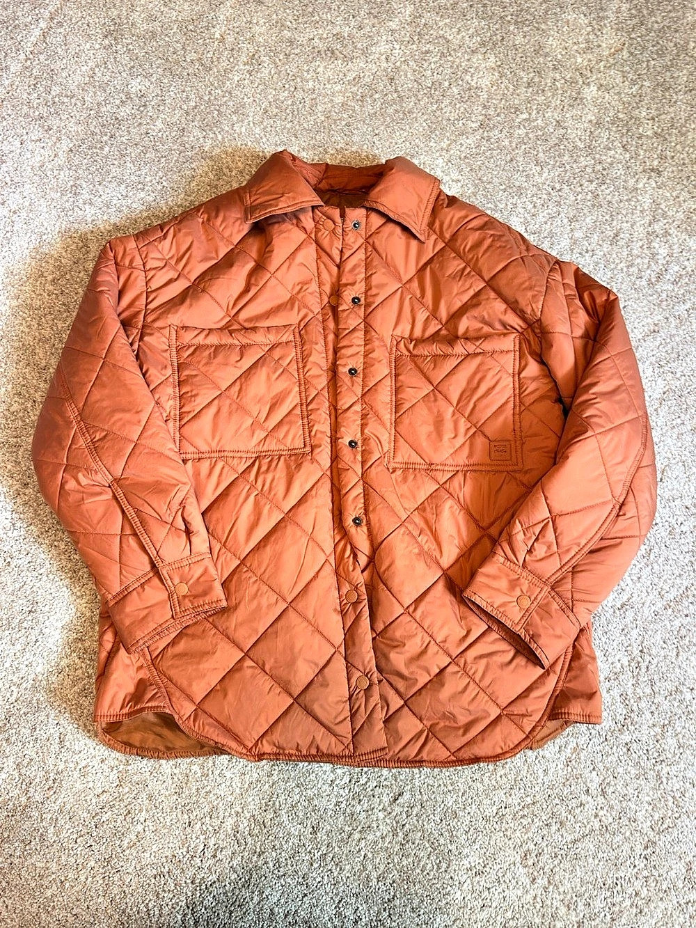 Billabong women’s orange shacket